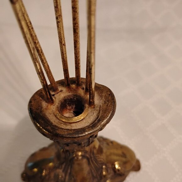 Vintage Brass Hand/Guest Towel Holder - Picture 9 of 10